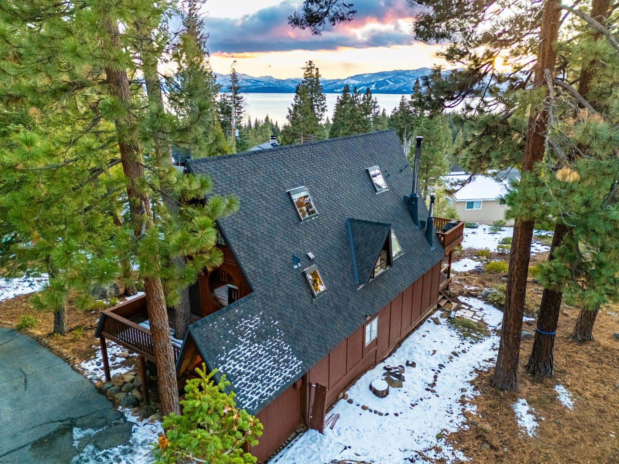 A-Frame Cabin With Hot Tub & Close To Lake Tahoe Tahoe City Bagian luar foto