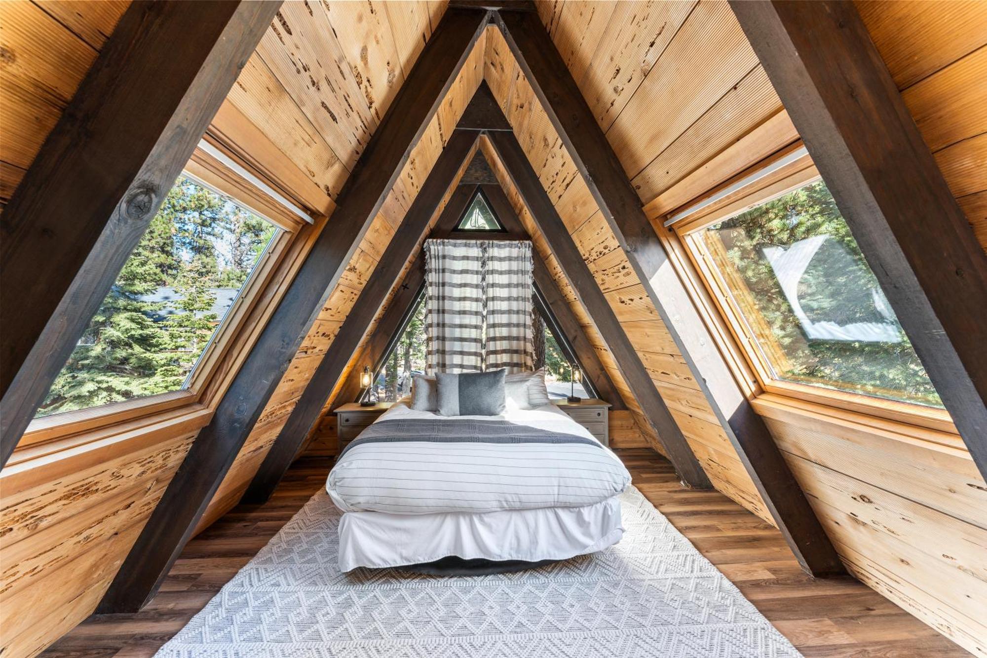 A-Frame Cabin With Hot Tub & Close To Lake Tahoe Tahoe City Bagian luar foto