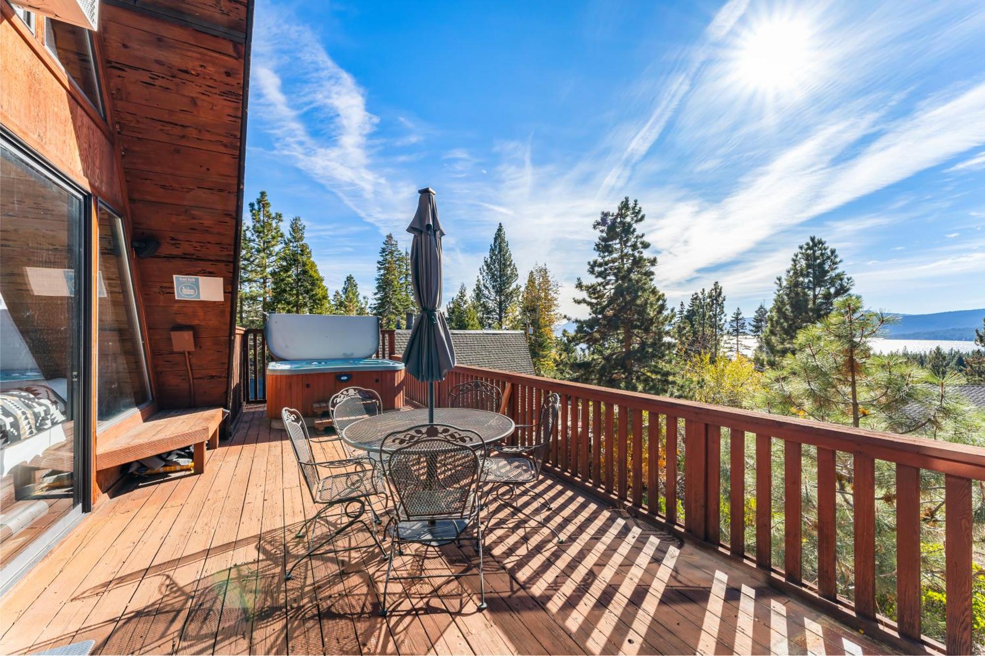 A-Frame Cabin With Hot Tub & Close To Lake Tahoe Tahoe City Bagian luar foto