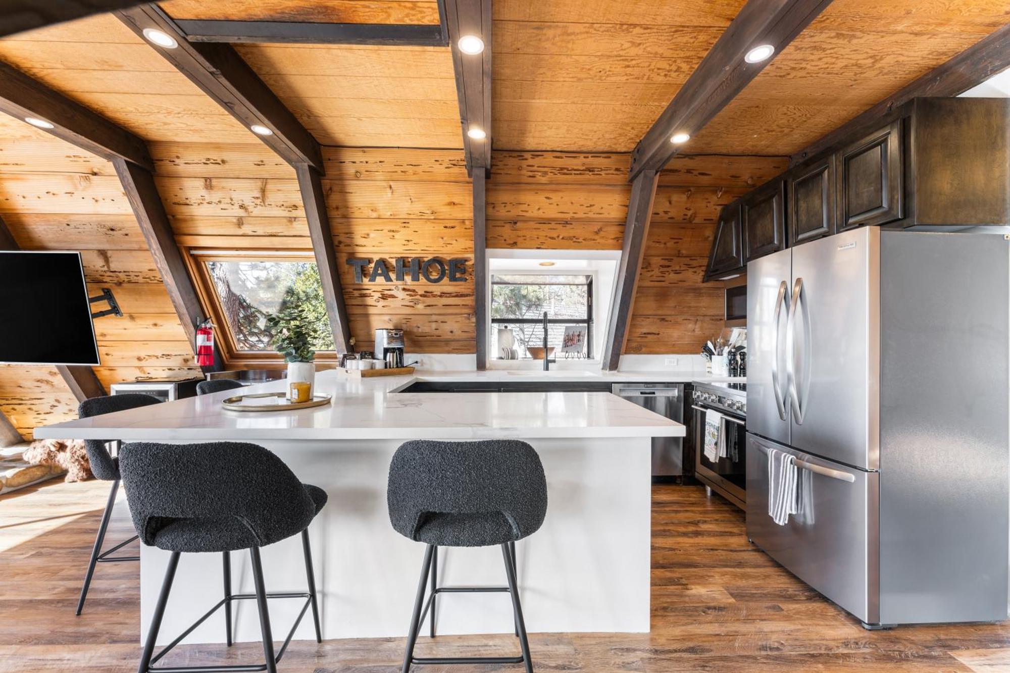 A-Frame Cabin With Hot Tub & Close To Lake Tahoe Tahoe City Bagian luar foto